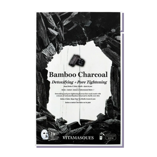 Vitamasques - Sheet Mask Bamboo Charcoal