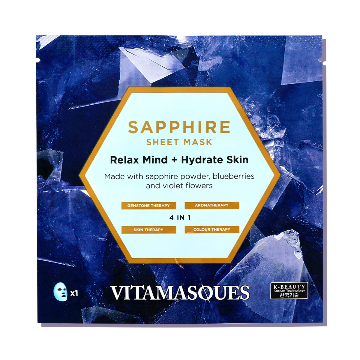Vitamasques - Sheet Mask Sapphire