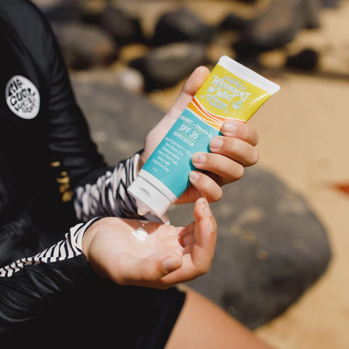 Wandering the West - Organic + Vitamin D Sunscreen SPF 35