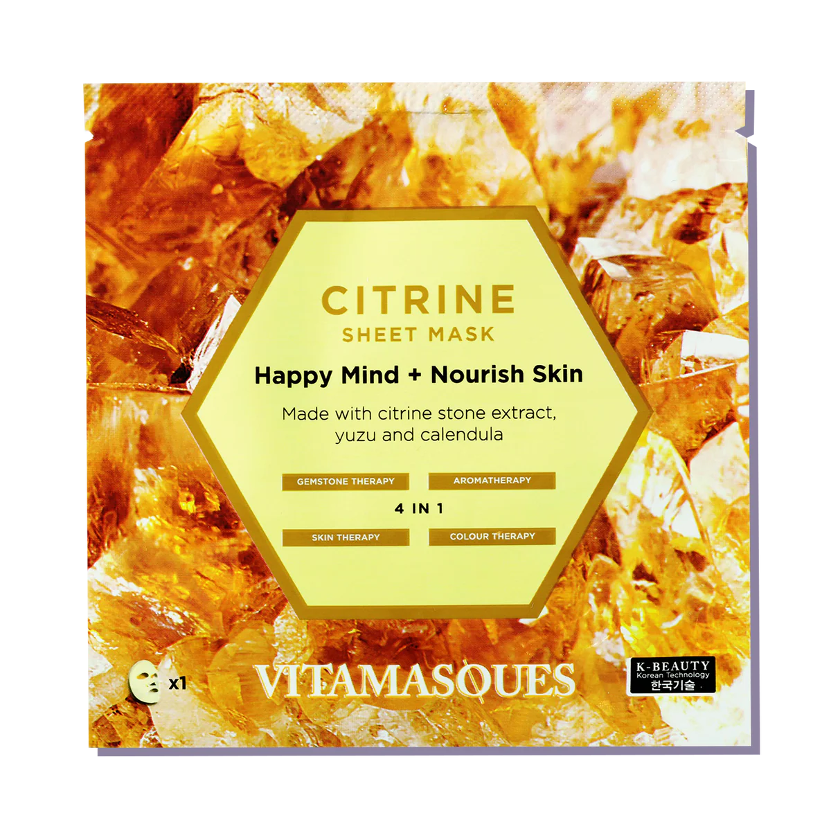Vitamasques - Sheet Mask Citrine