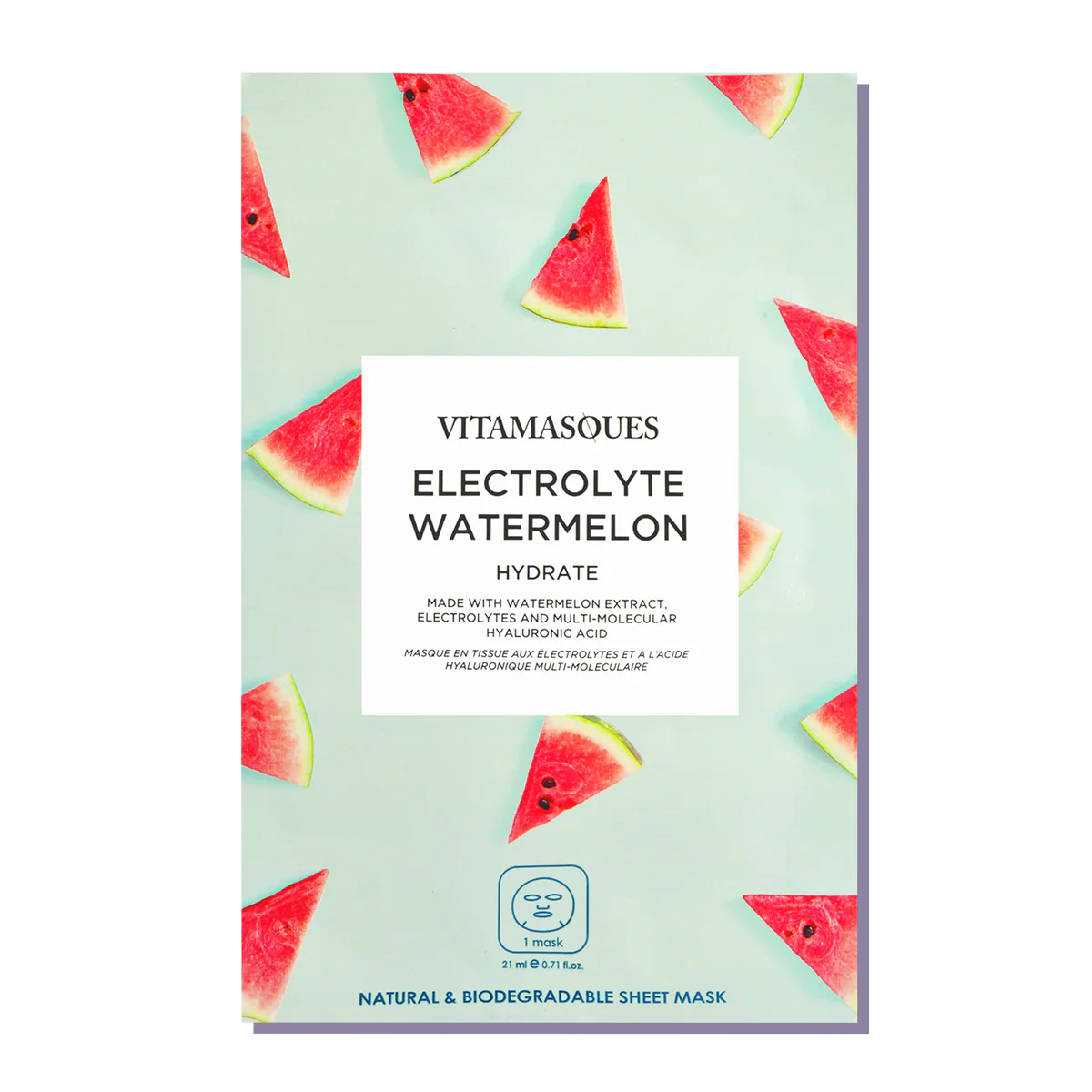 Vitamasques - Sheet Mask Electrolyte Watermelon