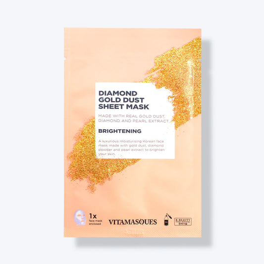 Vitamsques - Sheet Mask Diamond Gold Dust