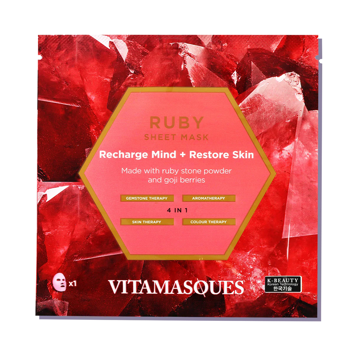 Vitamasques - Sheet Mask Ruby