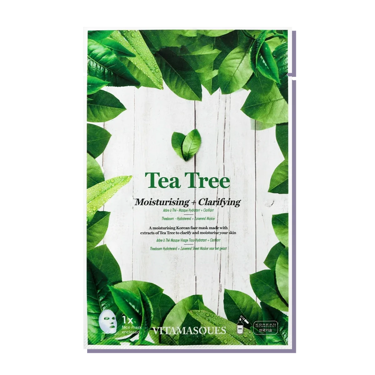 Vitamasques - Sheet Mask Tea Tree