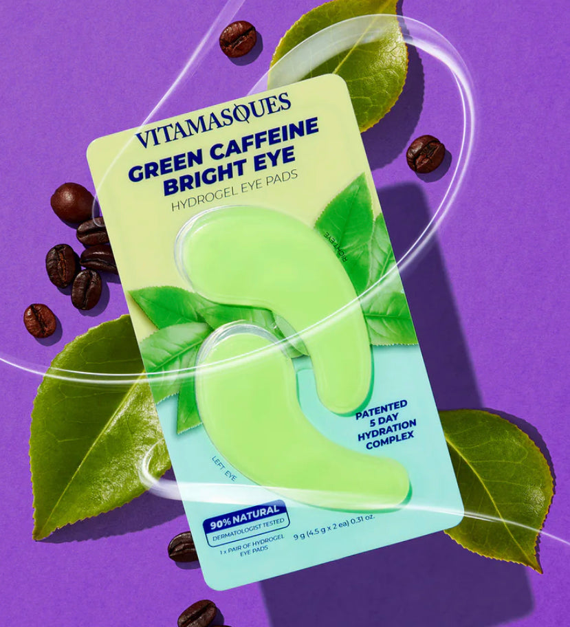 Vitamasques - Hydrogel Eye Pads Green Caffeine