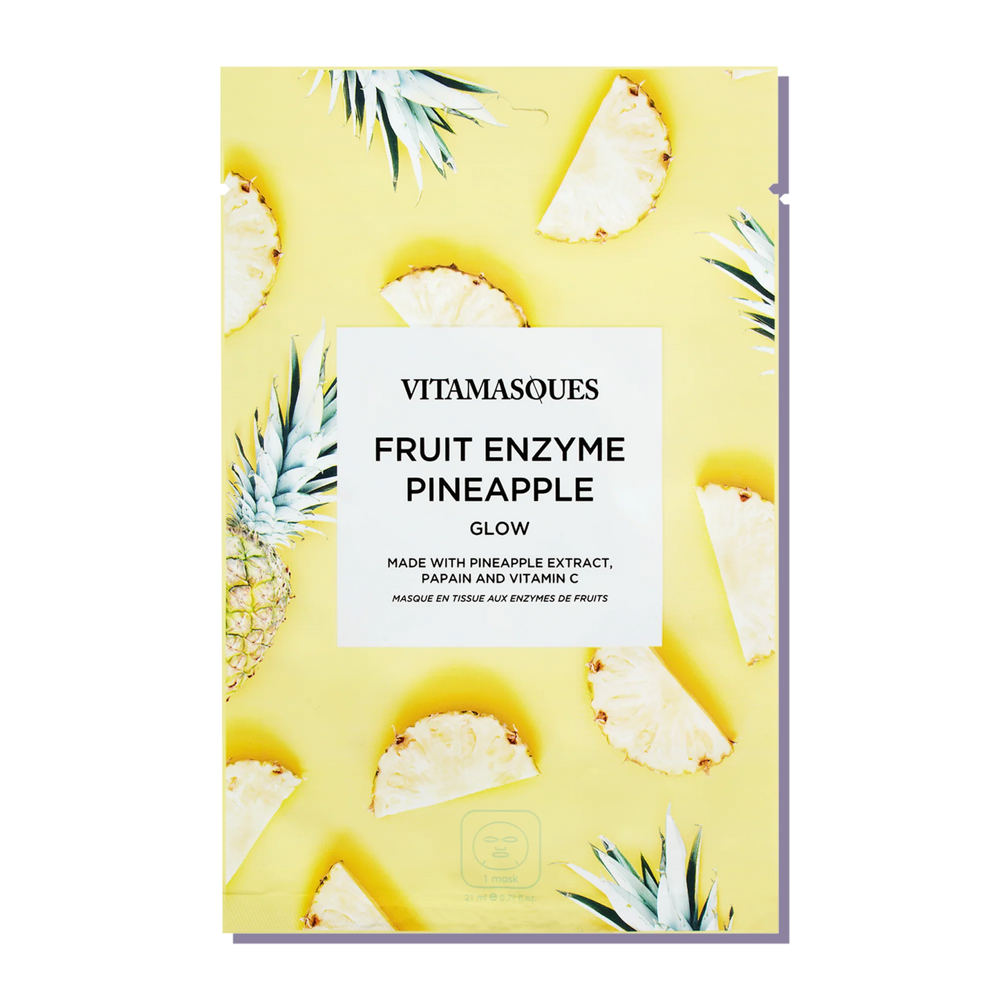Vitamasques - Sheet Mask Fruit Enzyme Pineapple